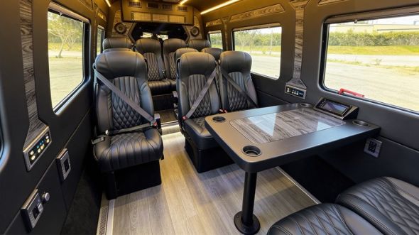 12 passenger sprinter van interior joliet